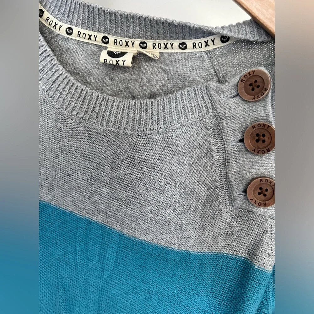 Roxy Striped Block Sweater - Picture 2 of 3